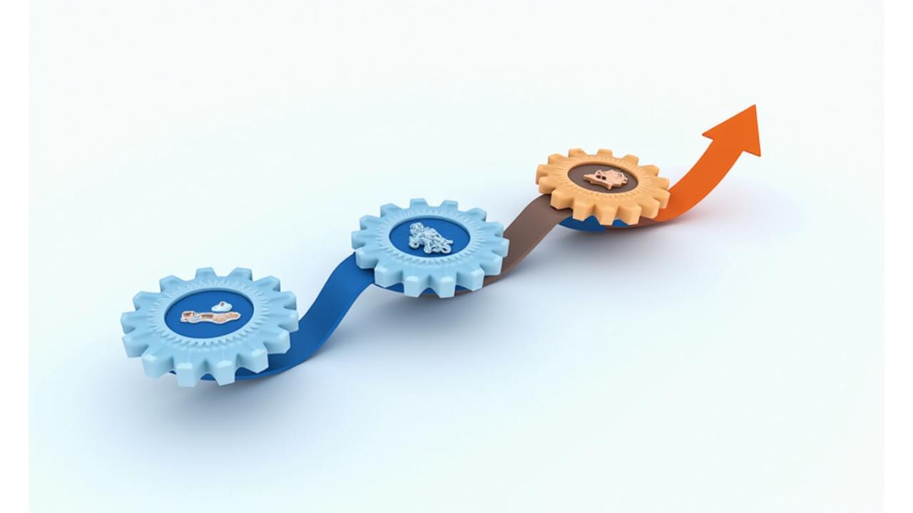 Infographie interactive du processus de fusion acquisition avec les étapes clés
