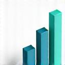 Icône d'un graphique en croissance, symbolisant l'optimisation continue.