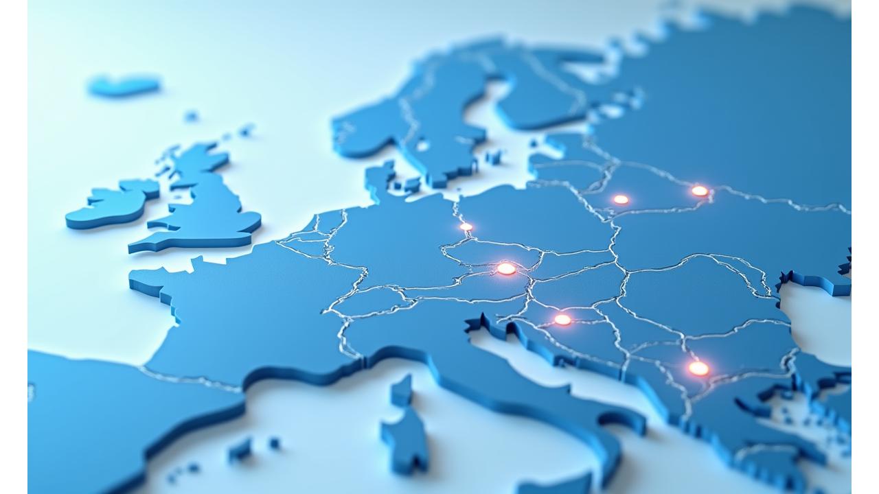 Carte interactive de la France, mettant en évidence les opportunités économiques régionales pour les entreprises s'implantant en France.